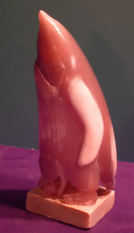 Ivory penguin  steer horn 5 in.