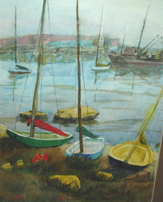 w Woodshole, Massachusetts 9x12