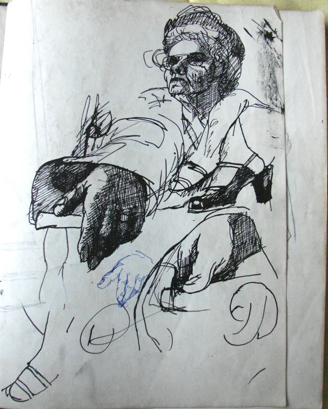 d sketchbook Hands and Feet 9x12