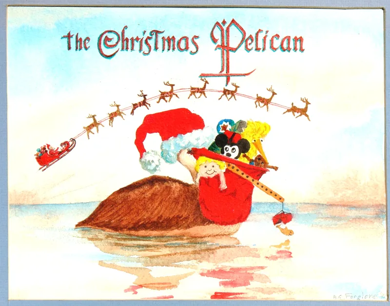 w The Christmas Pelican cover 11x14