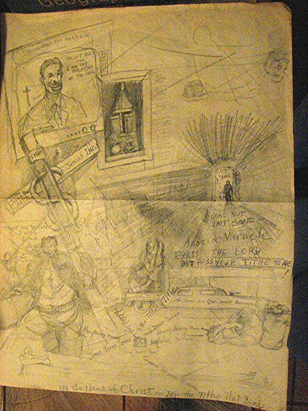 d study for  Profiteers 9x12
