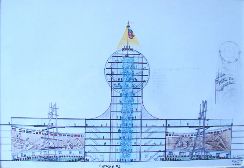 p World Trade Center proposal concept 2