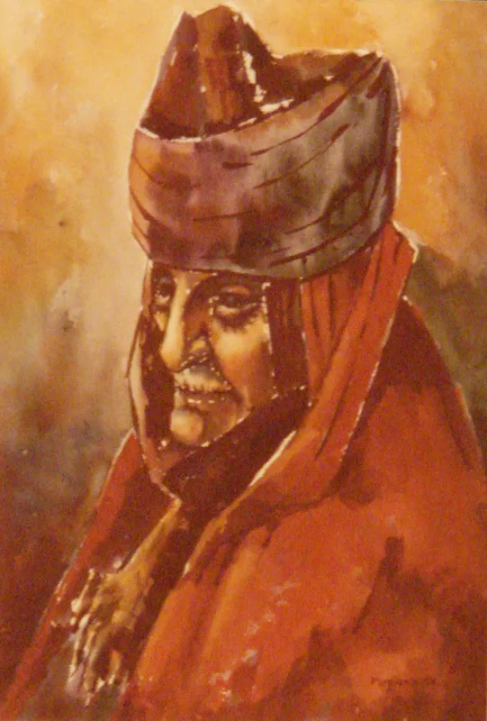 w Weary Woman 10x16