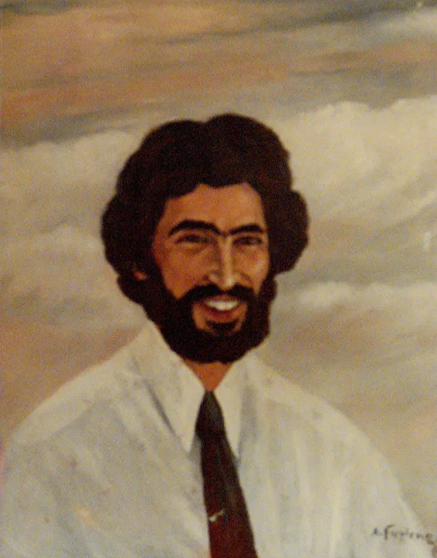 oil Doug with  Beard 12x18