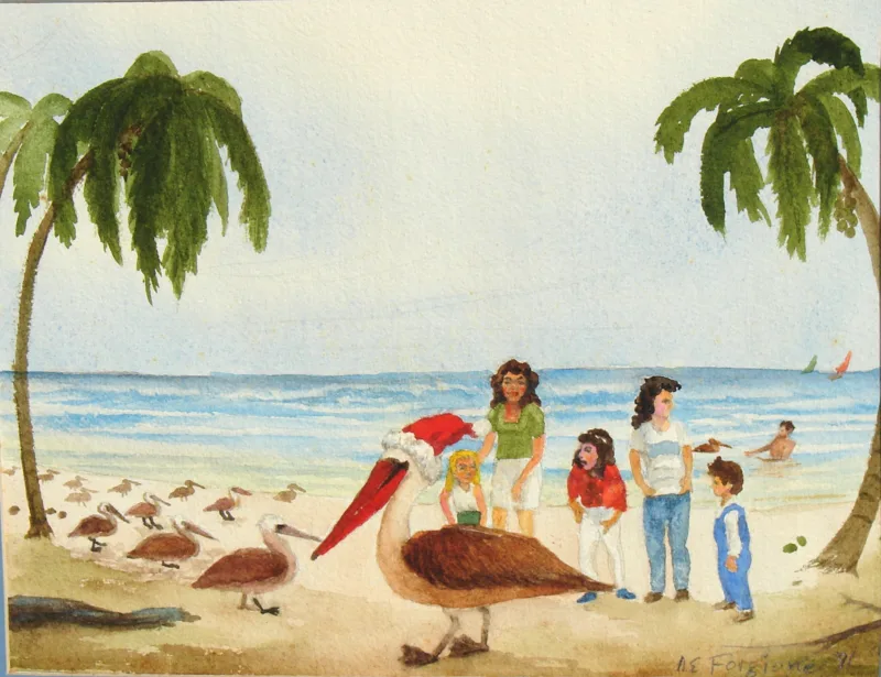 w The Christmas Pelican p.45 11x14