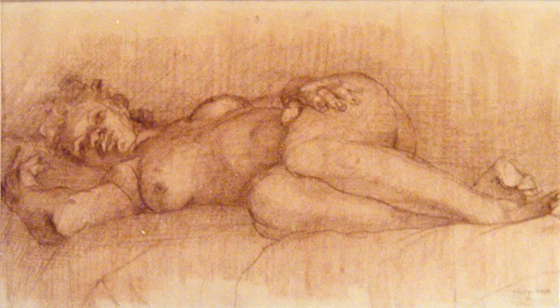 d nude conte pencil 9x22