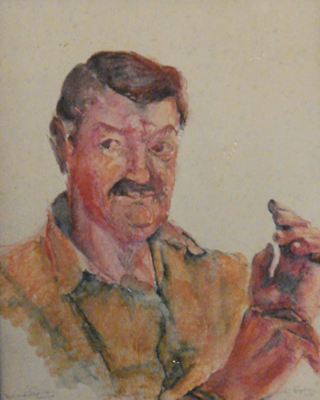 w The artist Sam Provenzano 12x16