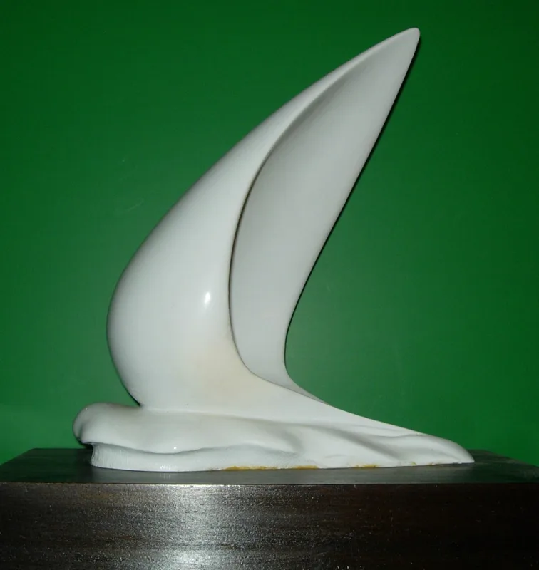 sculpture  Sail and Sea comissioned 12 in.