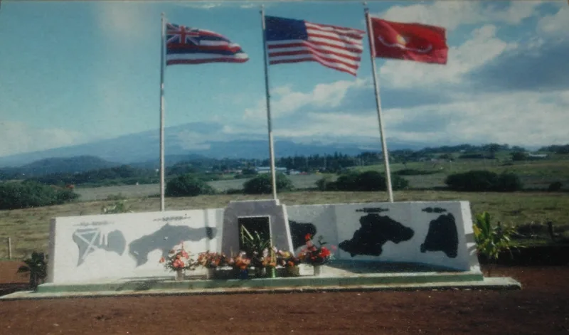 p 4th Marine Div. Memorial Maui, HA