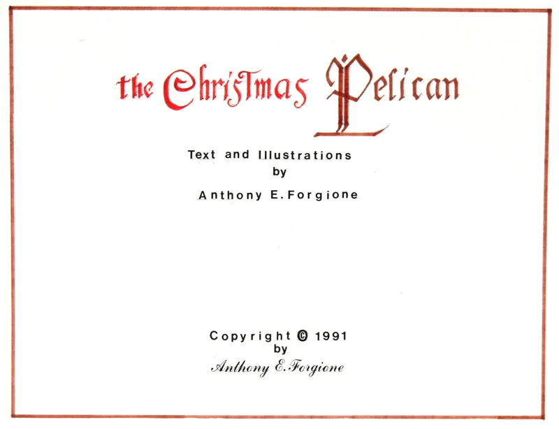 w The Christmas Pelican p.1 11x14