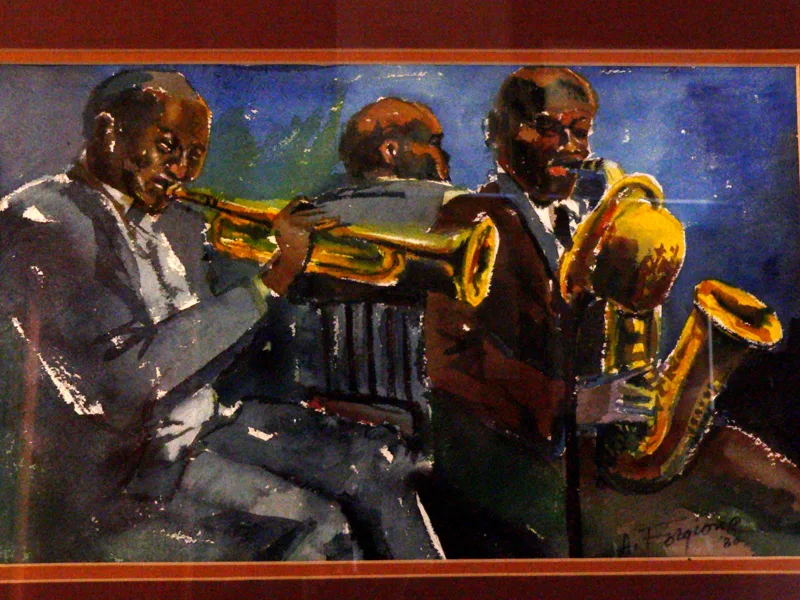 w Jazz Musicians 11x14