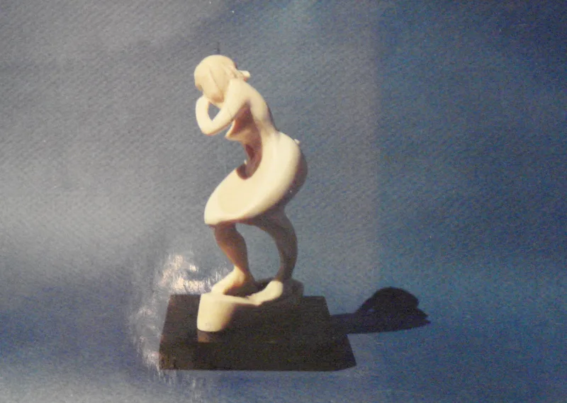 Ivory Twister whale tooth 10 in.