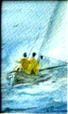 w Yellow Slickers 8x14