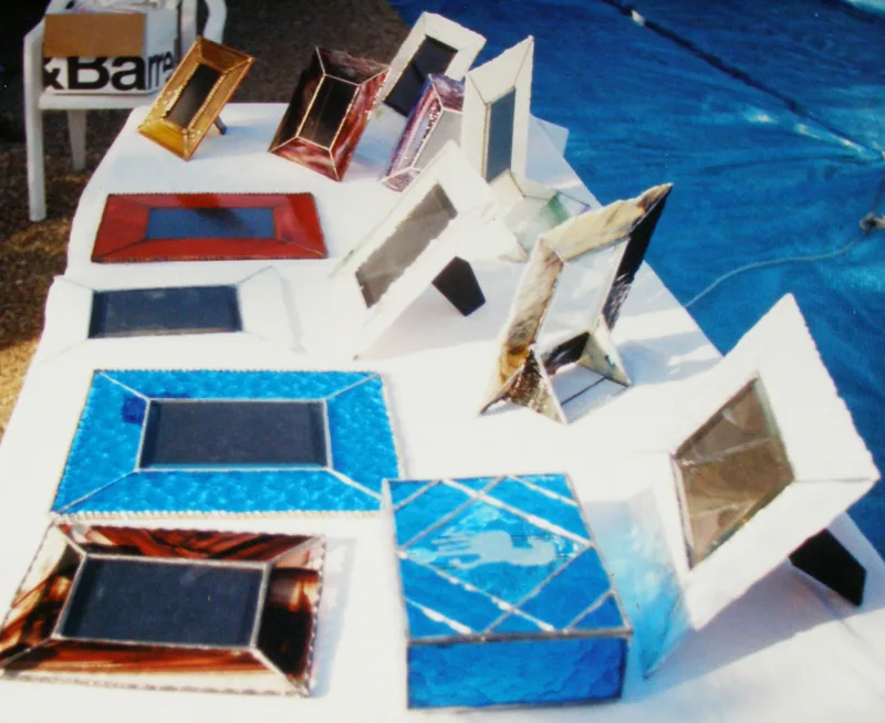 stained glass picture frames