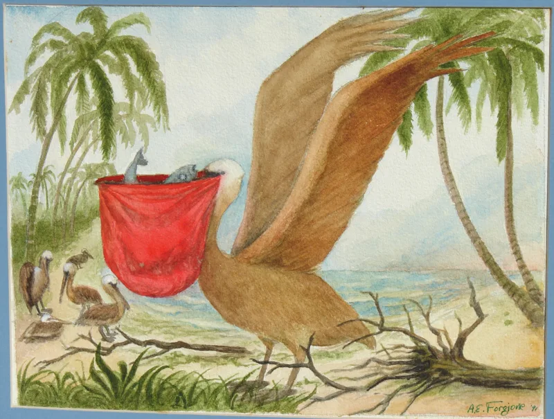 w The Christmas Pelican p.7 11x14