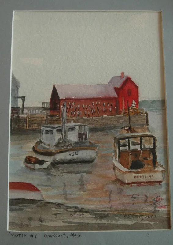 w Motif #1 Rockport, MA 10x16
