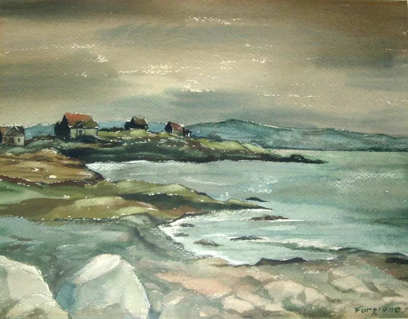 w South of Rockport, MA 9x12