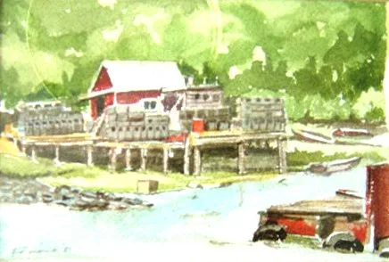 w Clams and Lobsters 18x24