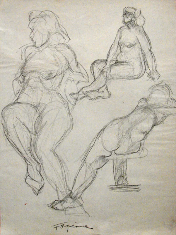 d nudes quick studies 18x24