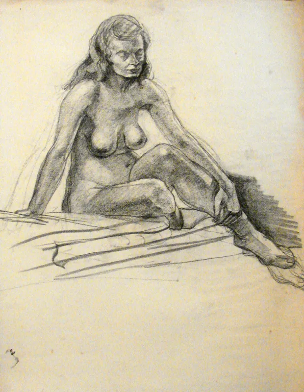 d nude 2 18x24