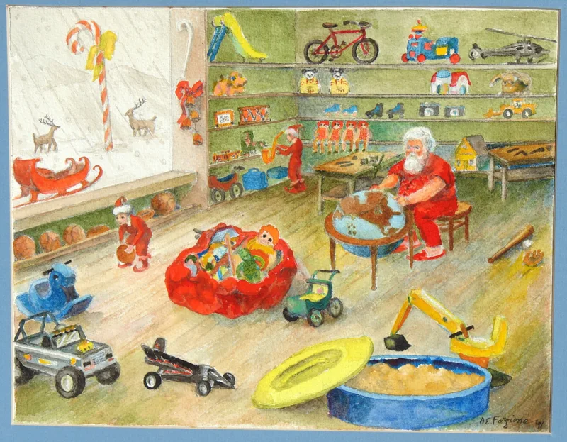 w The Christmas Pelican p.5 11x14