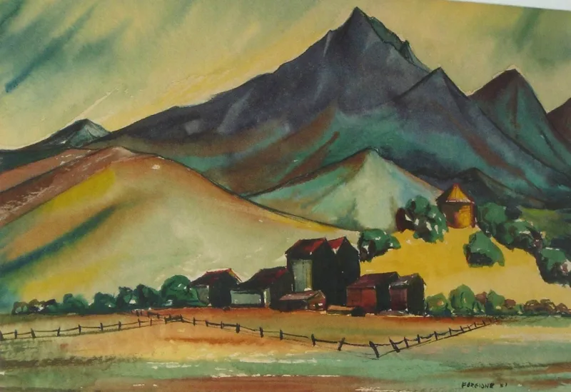 w Purple Mountains 8x10