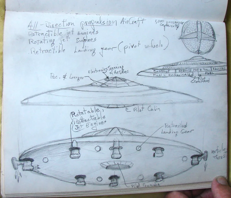 d sketchbook Aircraft  12x16