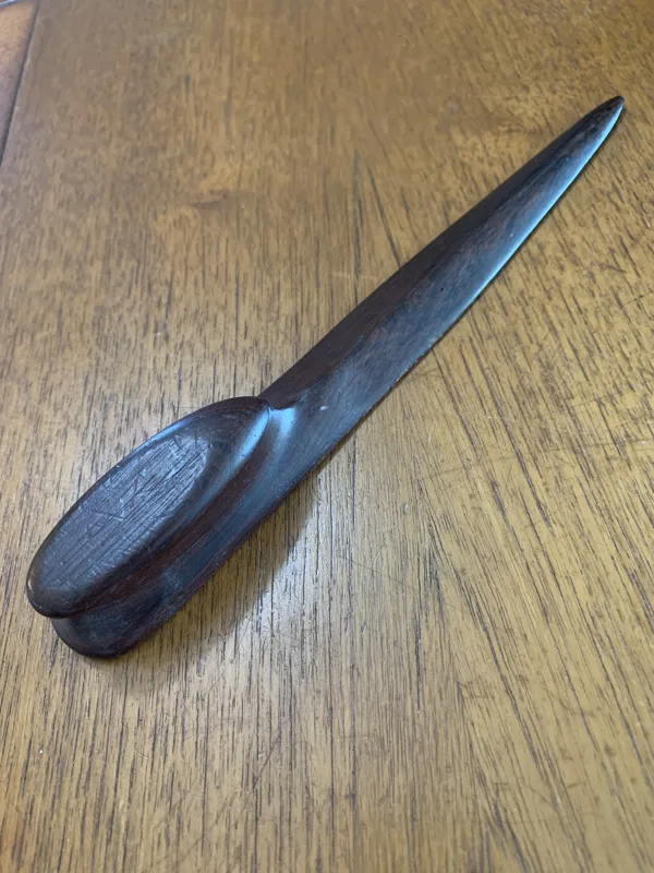 letter opener rosewood10.5in