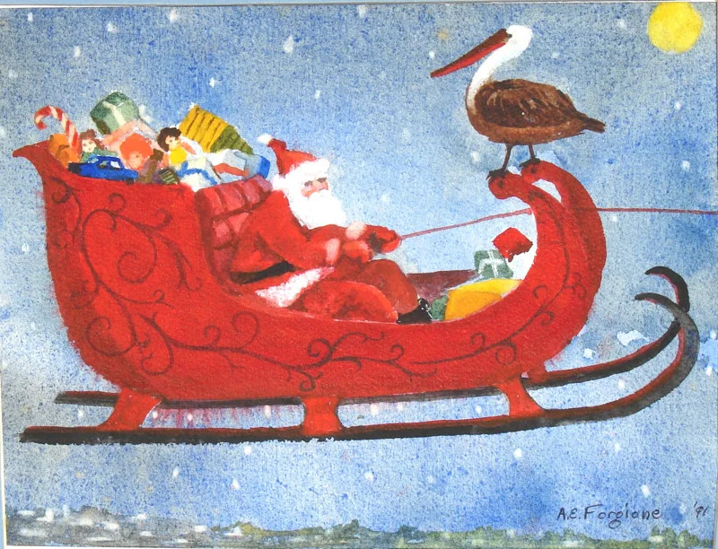 w The Christmas pelican p.33 11x14