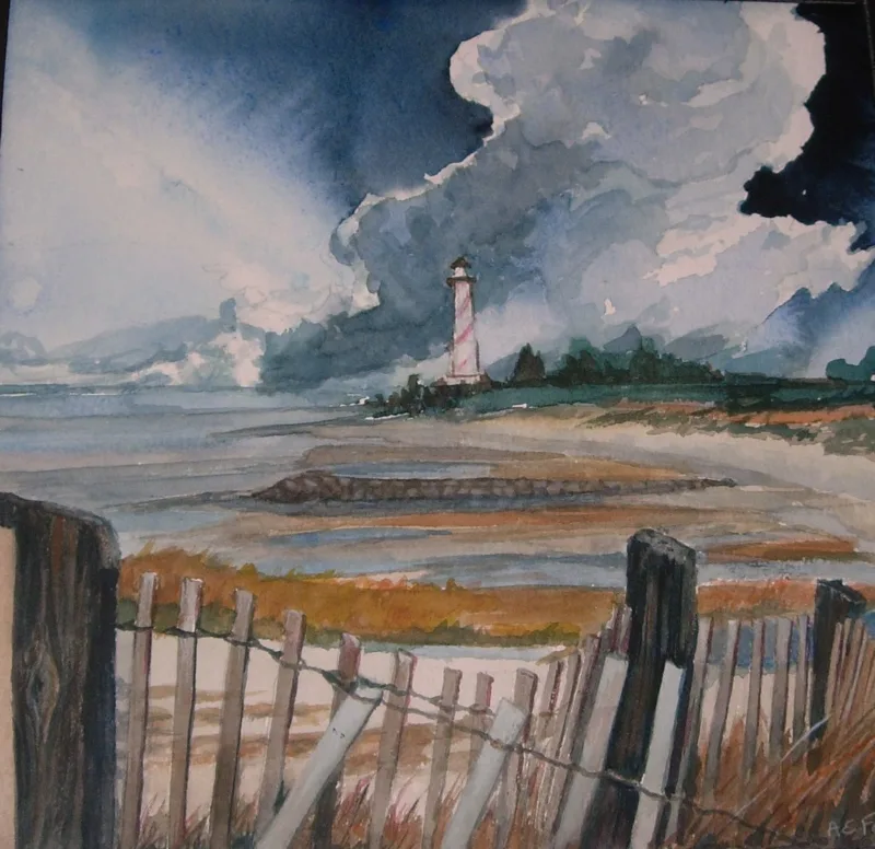 w Liana's Lighthouse 12x12