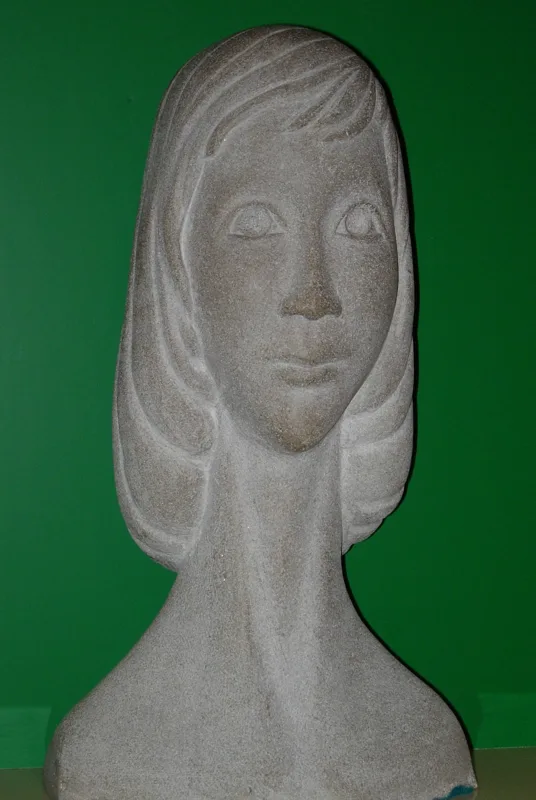 scupture Teenager sandstone life size