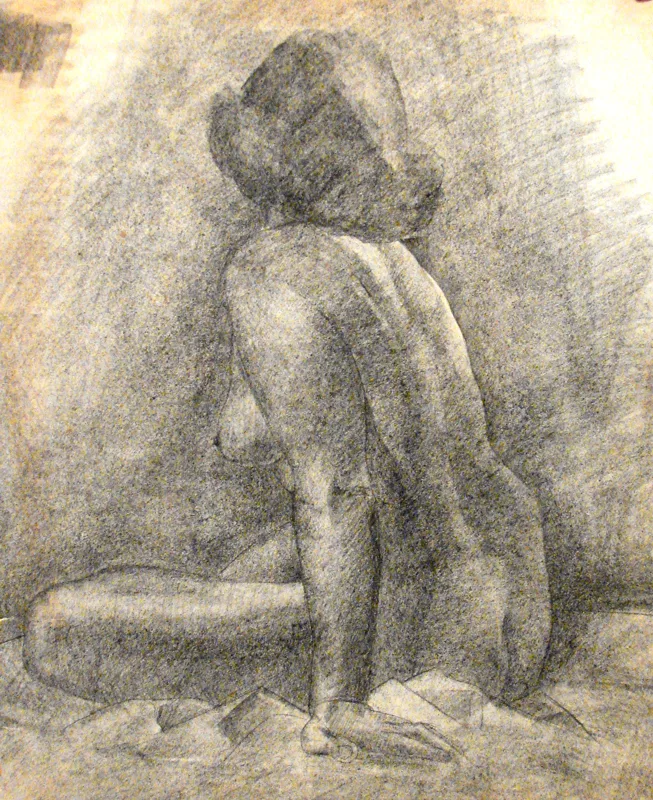 d nude 6 18x24