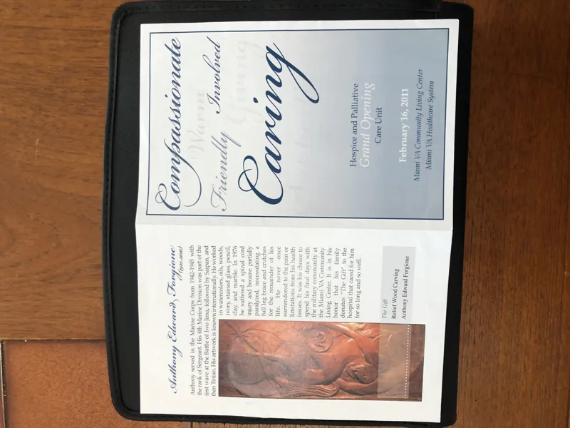 VA ceremony The Gift