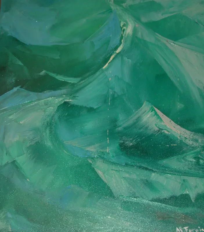 oil Waves 18x22