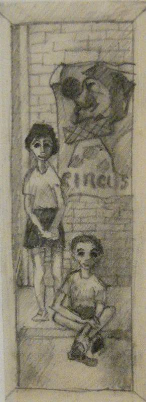 d sketch  Dana, Leslie, Clown 10x28